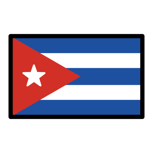 第旗: 古巴号为第OpenMoji 16.0号