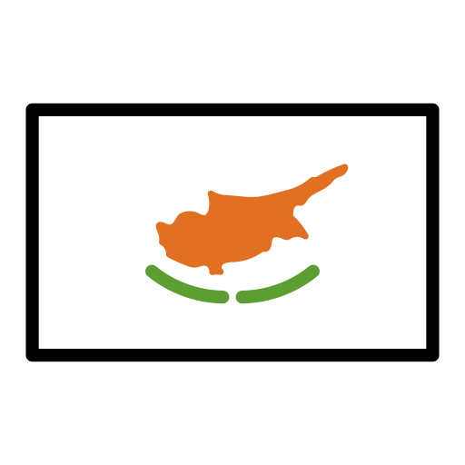 Vlag: Cyprus voor OpenMoji 16.0