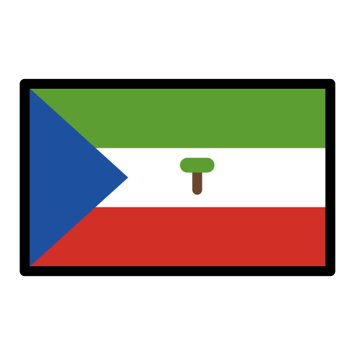 Bandeira: Guiné Equatorial para OpenMoji 16.0