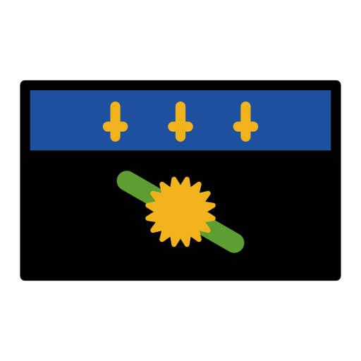 Bandera: Guadalupe para OpenMoji 16.0