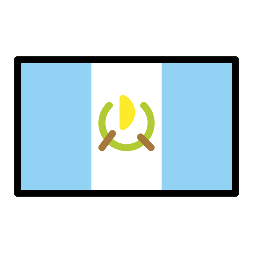 Flag: Guatemala for OpenMoji 16.0