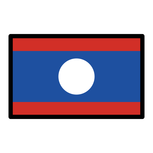 Флаг: Лаос для OpenMoji 16.0
