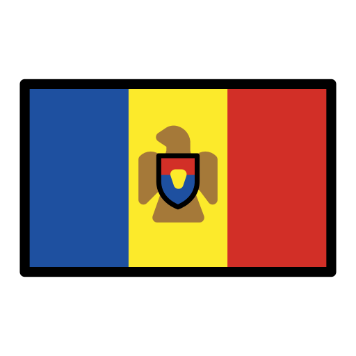 Vlag: Moldavië voor OpenMoji 16.0