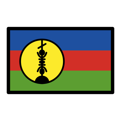 Bandera: Nueva Caledonia para OpenMoji 16.0
