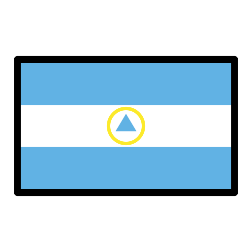 Flag: Nicaragua for OpenMoji 16.0