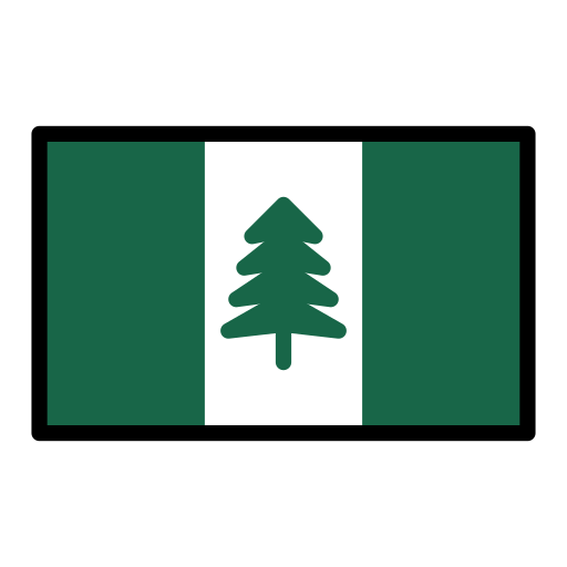 Bandera: Illa Norfolk per OpenMoji 16.0