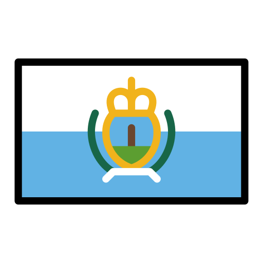 Bandeira: San Marino para OpenMoji 16.0