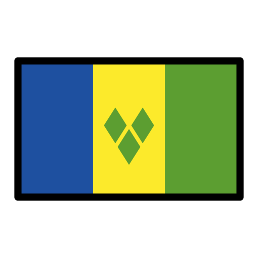 Bandeira: São Vicente e Granadinas para OpenMoji 16.0