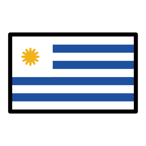 Bendera: Uruguay untuk OpenMoji 16.0
