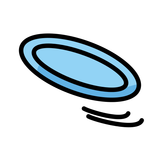 Frisbee para OpenMoji 16.0