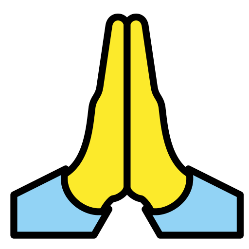 Folded Hands for OpenMoji 16.0
