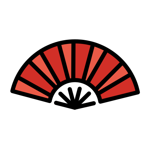 Leque dobrável para OpenMoji 16.0