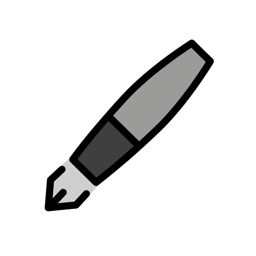 Caneta Tinteiro para OpenMoji 16.0