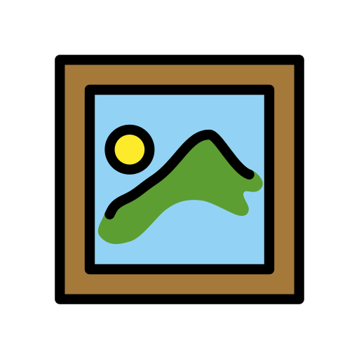 Quadro Emoldurado para OpenMoji 16.0