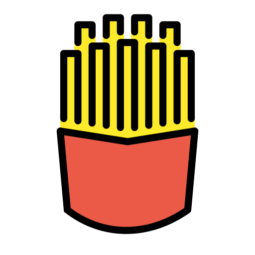 French Fries for OpenMoji 16.0