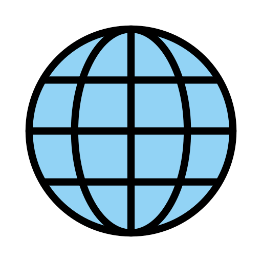 第带经纬线的地球号为第OpenMoji 16.0号