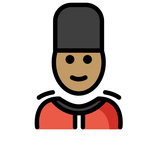 Guarda: Pele Morena para OpenMoji 16.0