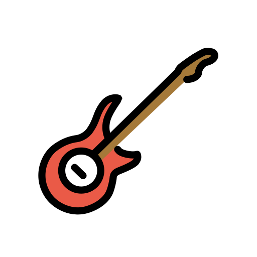 Guitarra per OpenMoji 16.0