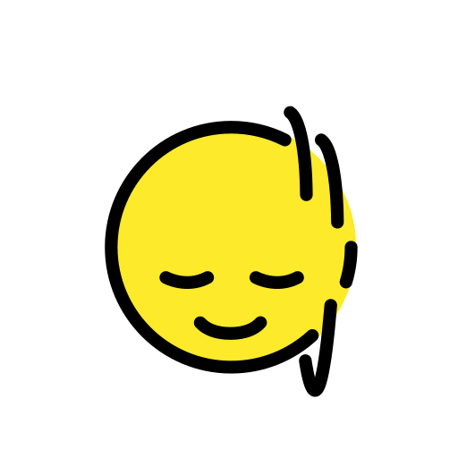 Balançando a cabeça verticalmente para OpenMoji 16.0