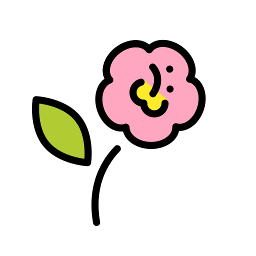 Hibiscus pour OpenMoji 16.0