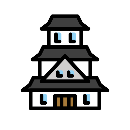 第日本城堡号为第OpenMoji 16.0号