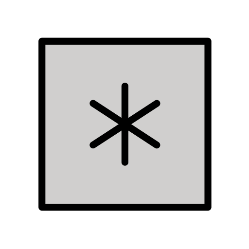 Πλήκτρο: * για OpenMoji 16.0