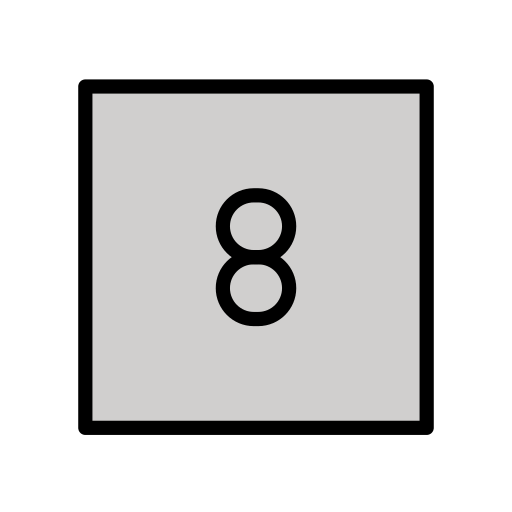 Mũ phím: 8 cho OpenMoji 16.0