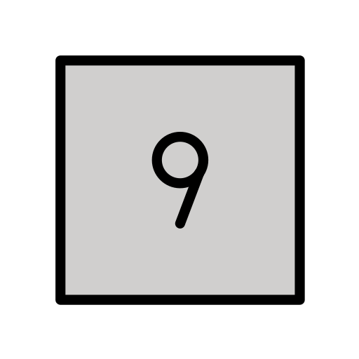 Keycap Digit Nine para OpenMoji 16.0