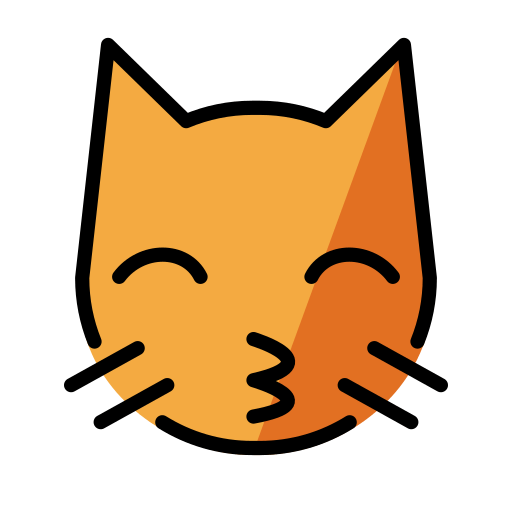 Kissing Cat for OpenMoji 16.0