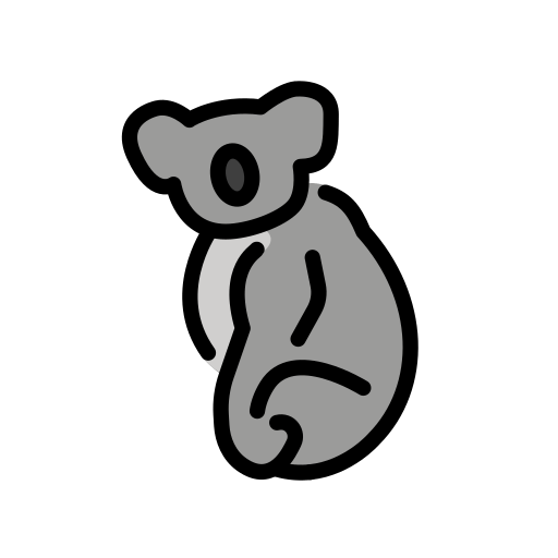Koala for OpenMoji 16.0