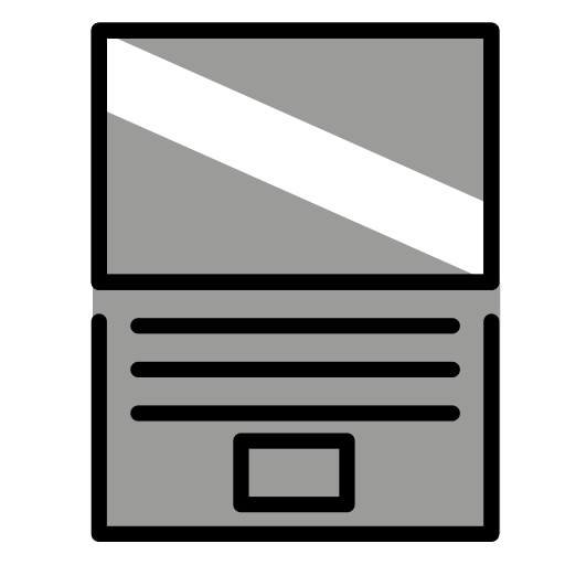 Komputer laptop untuk OpenMoji 16.0