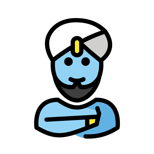 Homem Gênio para OpenMoji 16.0