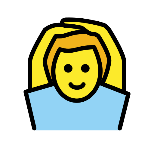 Homem Fazendo Gesto De “Ok” para OpenMoji 16.0