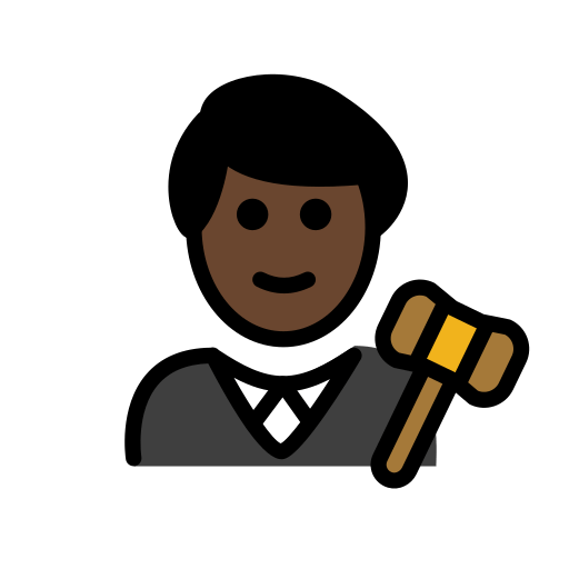 Juiz: Pele Escura para OpenMoji 16.0