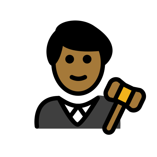 Juiz: Pele Morena Escura para OpenMoji 16.0