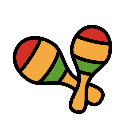 Maracas per OpenMoji 16.0