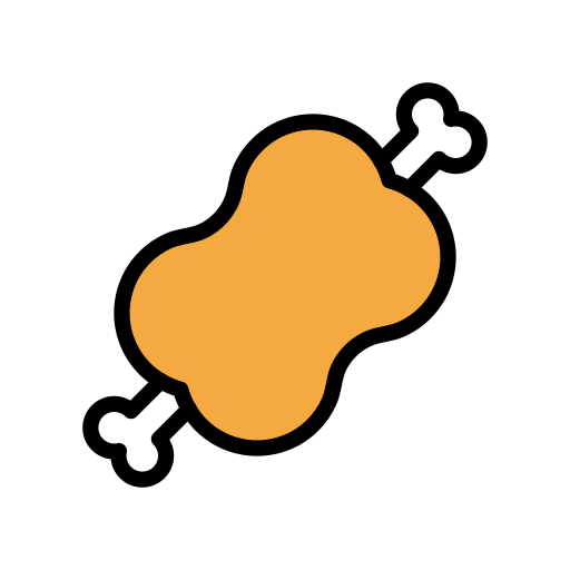 М'ясо на кісточці для OpenMoji 16.0