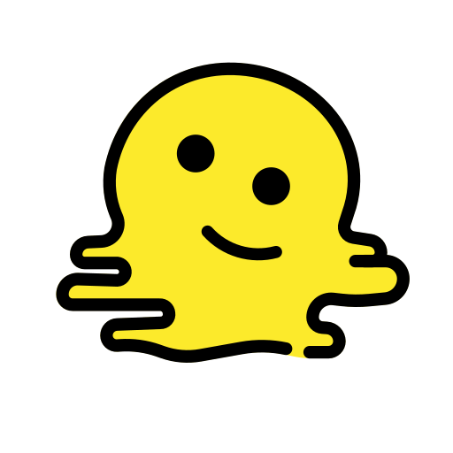 Eriyen yüz için OpenMoji 16.0