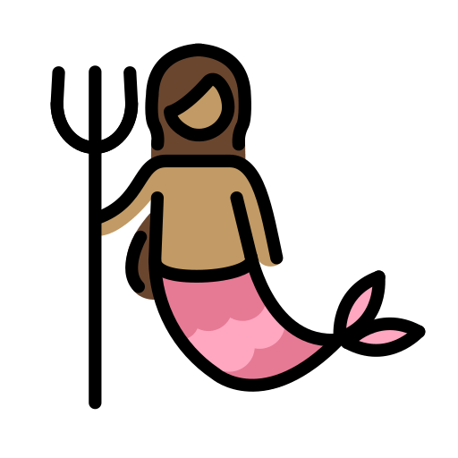 Sereia: Pele Morena para OpenMoji 16.0