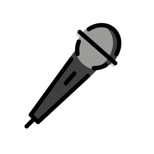 Microphone for OpenMoji 16.0