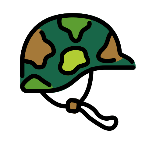 Helm tentara untuk OpenMoji 16.0