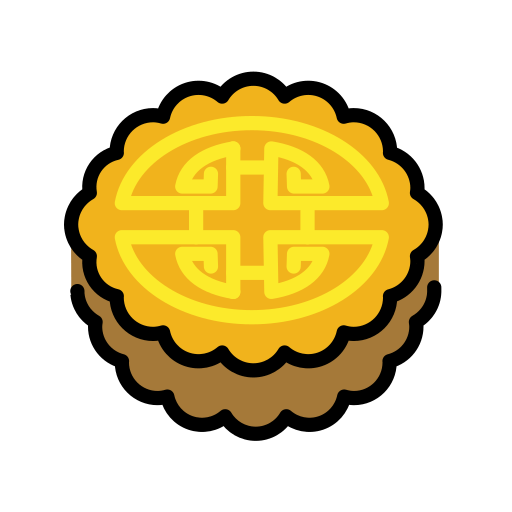 Moon Cake for OpenMoji 16.0