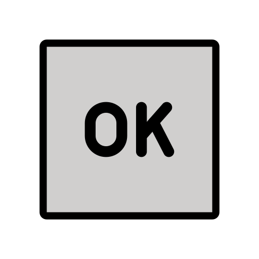 第OK按钮号为第OpenMoji 16.0号