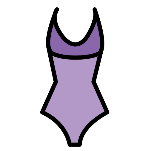 Pakaian renang one-piece untuk OpenMoji 16.0