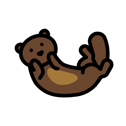 Выдра для OpenMoji 16.0