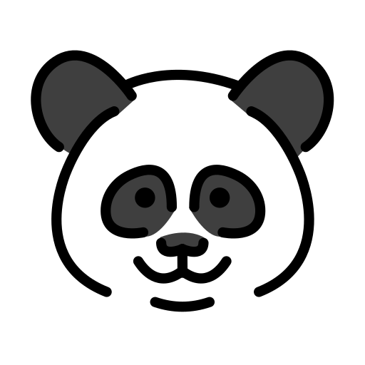Panda for OpenMoji 16.0