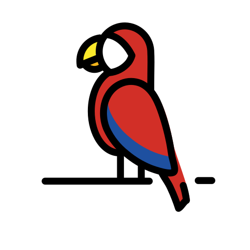 Папуга для OpenMoji 16.0