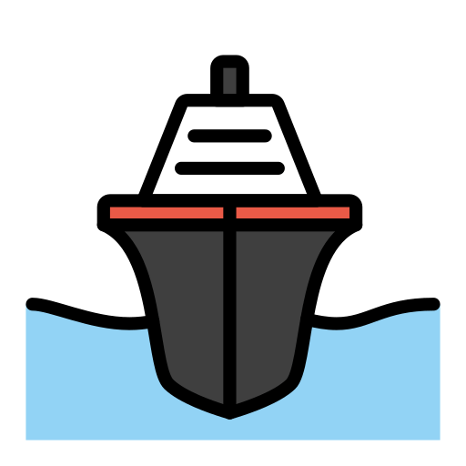 Passenger Ship for OpenMoji 16.0