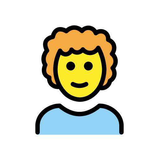 第成人: 卷发号为第OpenMoji 16.0号