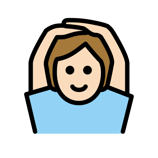 Pessoa Fazendo Gesto De “Ok”: Pele Clara para OpenMoji 16.0